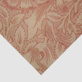 William Morris Pink Poppy Flower Floral Tissuepapier (Detail)