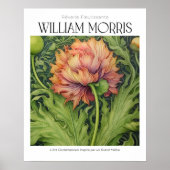 William Morris  Pink Wildflower Poster (Voorkant)