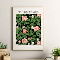 William Morris Pink Wildflowers