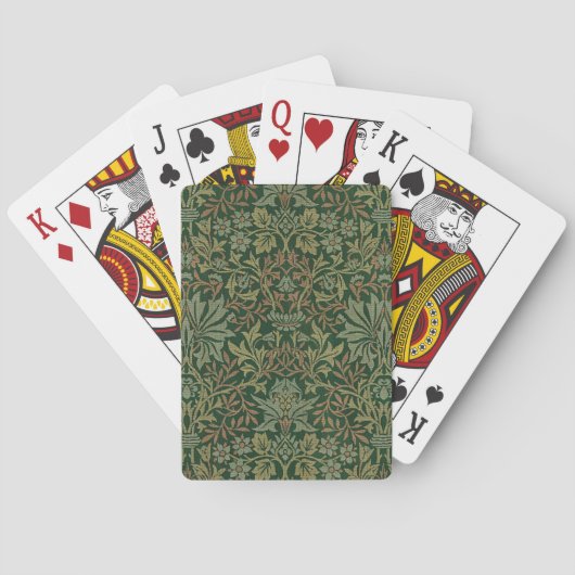 william morris pokerkaarten (Achterkant)