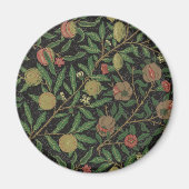 William Morris Pomegranate Black Fruit Magneet (Voorkant)