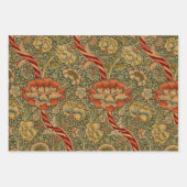 William Morris Pomegranate Bleu papier peint color (Devant 3)