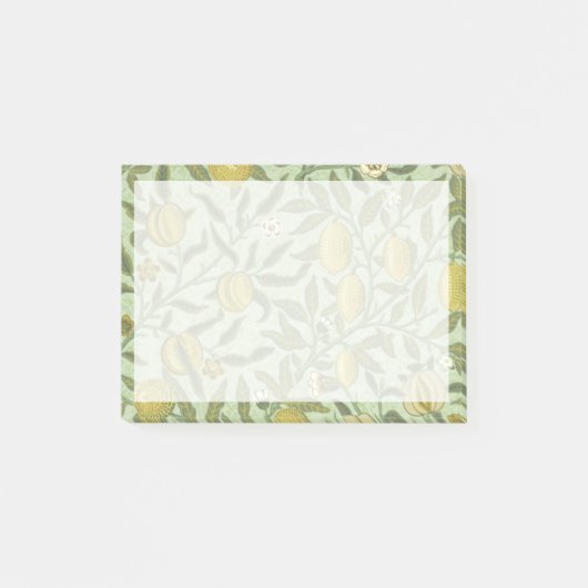 William Morris Pomegranate Fruit Design Post-it® Notes (Voorkant)