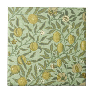 William Morris Pomegranate Fruit Design Tegeltje