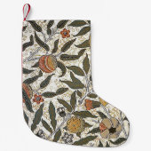  William Morris Pomegranate Kleine Kerstsok (Voorkant)