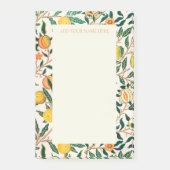 WILLIAM MORRIS POMEGRANATE ONTWERP POST IT NOTES (Voorkant)