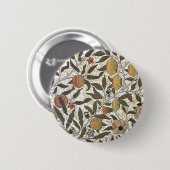 William Morris Pomegranate Ronde Button 5,7 Cm (Voorkant /achterkant)