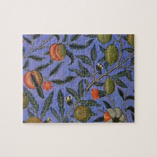 William Morris Pomegranate Wallpaper Legpuzzel (Horizontaal)