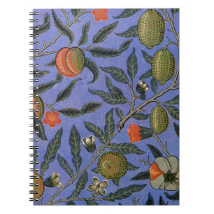 William Morris Pomegranate Wallpaper Notitieboek