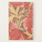 William Morris Poppies Floral Art Nouveau Motif (Dos)