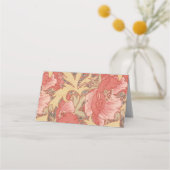 William Morris Poppies Floral Art Nouveau Pattern (Achterkant)