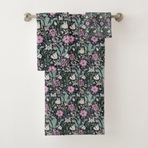 William Morris Poppy Botanique Victorien Rose