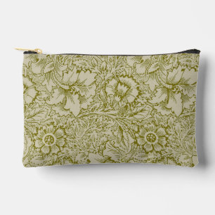 William Morris Poppy Classic Floral Green Etui