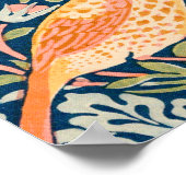 William Morris poster carré fraise (Coin)
