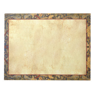 William Morris Pre-Raphaelite 11X8.5 in Blocnote