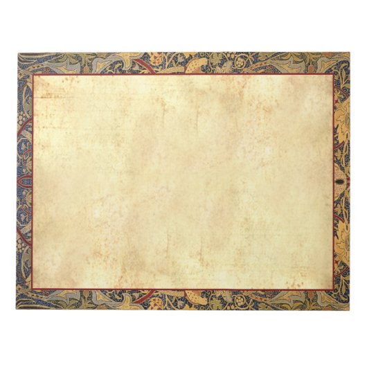 William Morris Pre-Raphaelite 11X8.5 in Notitieblo Notitieblok (Voorkant)