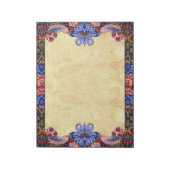 William Morris Pre-Raphaelite 11X8.5 in Notitieblo Notitieblok (Gedraaid)