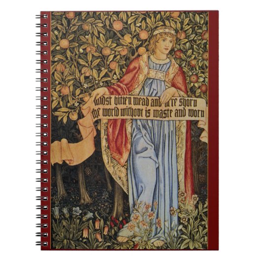 William Morris Pre-Raphaelite Notitieboek (Voorkant)