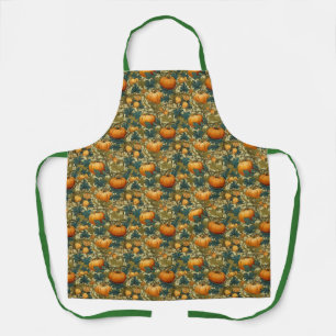 William Morris Pumpkin Patch Thanksgiving Schort