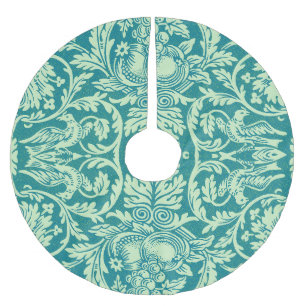 William Morris Queen Vintage Vogel & Bloem Klassie Kerstboom Rok
