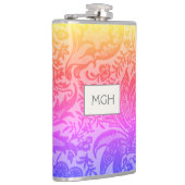  William Morris Rainbow Botanical Monogram Heupfles (Rechts)