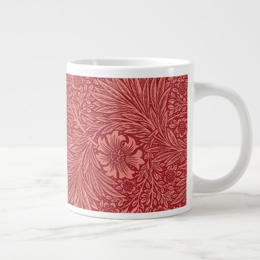 William Morris Red Marigold Pattern Extra Grote Beker (Rechts)