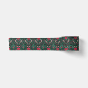 William Morris Rendier Kerst Damast Lint