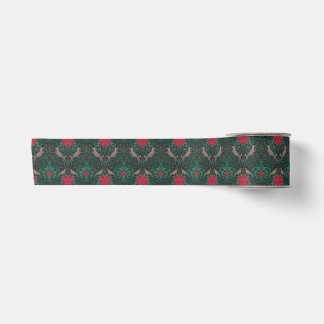 William Morris Rendier Kerst Damast Lint