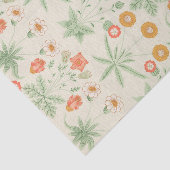 William Morris  Retro Bloemenpatroon Tissuepapier (Detail)