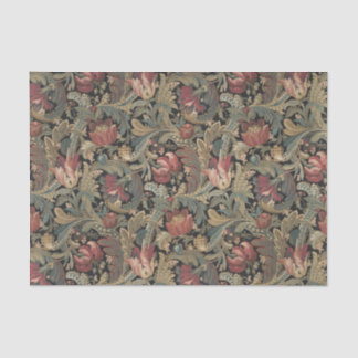 William Morris  Retro Bloemenpatroon Tissuepapier