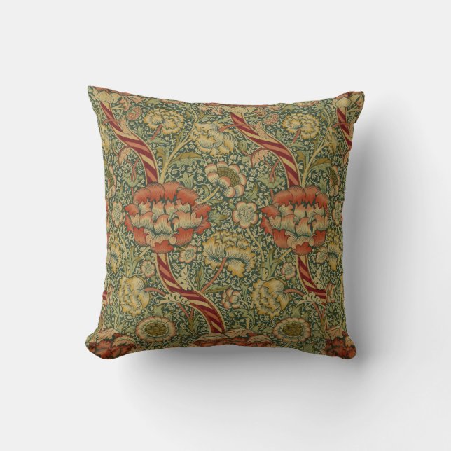  William Morris Reversible Square Buitenkussen (Voorkant)