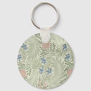 William Morris Ridderspoor Bloem Behang Sleutelhanger