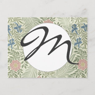 William Morris Ridderspoor Bloemig Behang Briefkaart