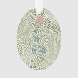 William Morris Ridderspoor Bloemig Behang Ornament