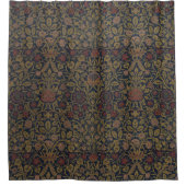William Morris : Rideau de douche violet et Columb (Devant)