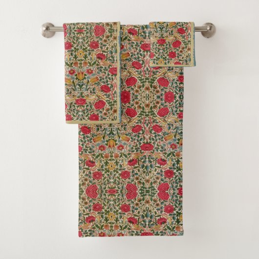 William * Morris Roos  Botanisch | Bad Handdoek (Insitu)