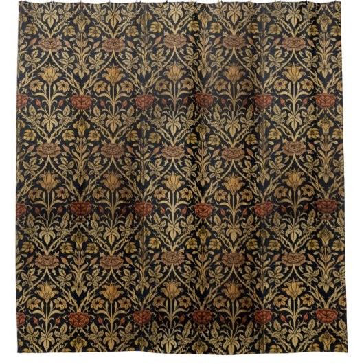  William Morris Roos en Lily Douchegordijn (Voorkant)