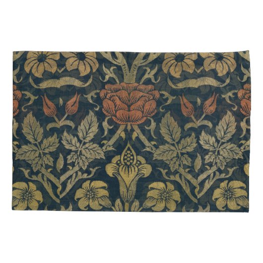  William Morris Roos en Lily Kussensloop (Achterkant-Links)