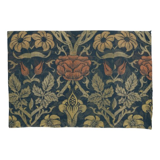 William Morris Roos en Lily Kussensloop (Voorkant-Links)