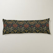 William Morris Roos en Lily Lichaamskussen (Achterkant)