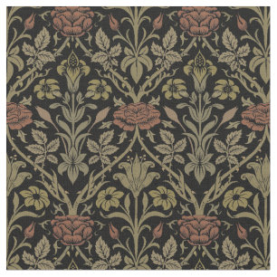 William Morris  Roos en Lily Pattern Stof