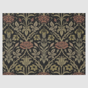 William Morris  Roos en Lily Pattern Tissuepapier