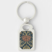  William Morris Roos en Lily Sleutelhanger (Voorkant)