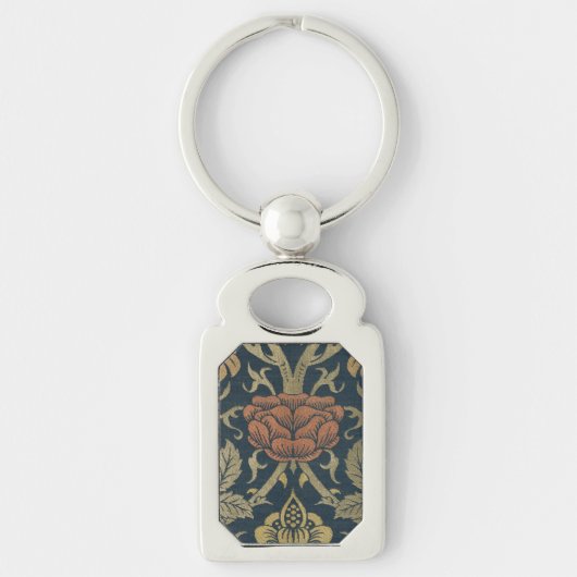  William Morris Roos en Lily Sleutelhanger (Voorkant)