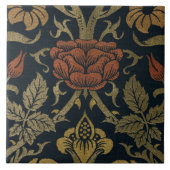  William Morris Roos en Lily Tegeltje (Voorkant)