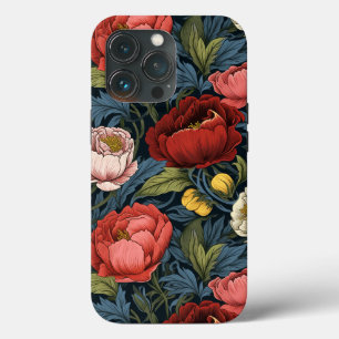 William Morris Roos, en pioen iPhone 13 Pro Hoesje
