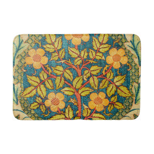 William Morris Roos Krans: Klassieke Kunst & Ambac Badmat