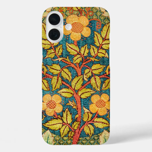 William Morris Roos Krans: Klassieke Kunst & Ambac Case-Mate iPhone Case (Achterkant)