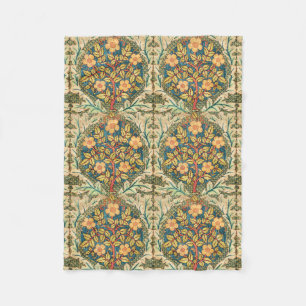 William Morris Roos Wreath Fleece Deken