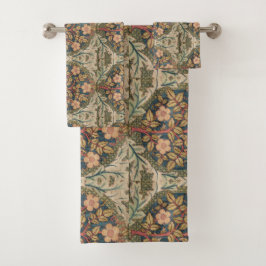 William Morris Roos Wreath  Flowering Roos Bad Handdoek